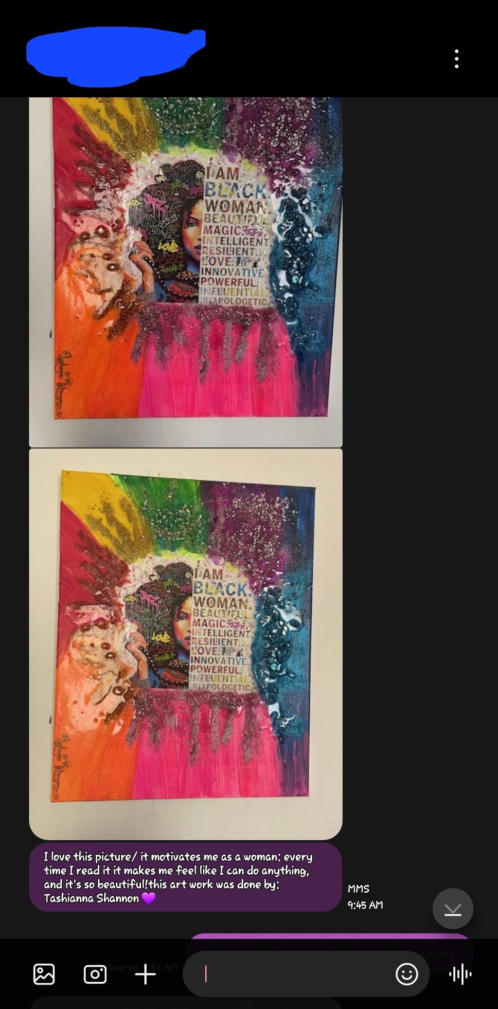 Custom vibe painting by Inner-child Tee (Custom Art orders)