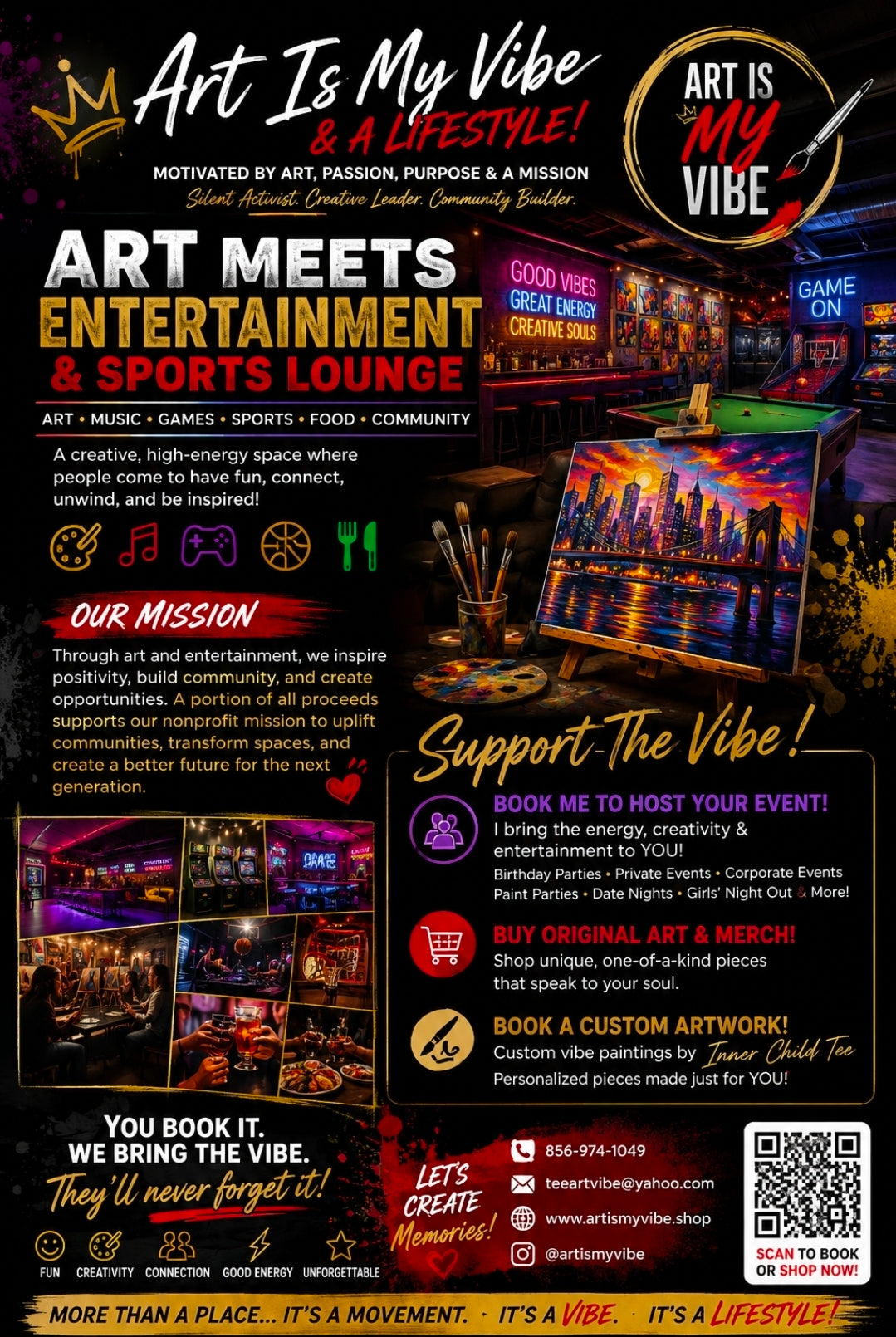 Book me for your event