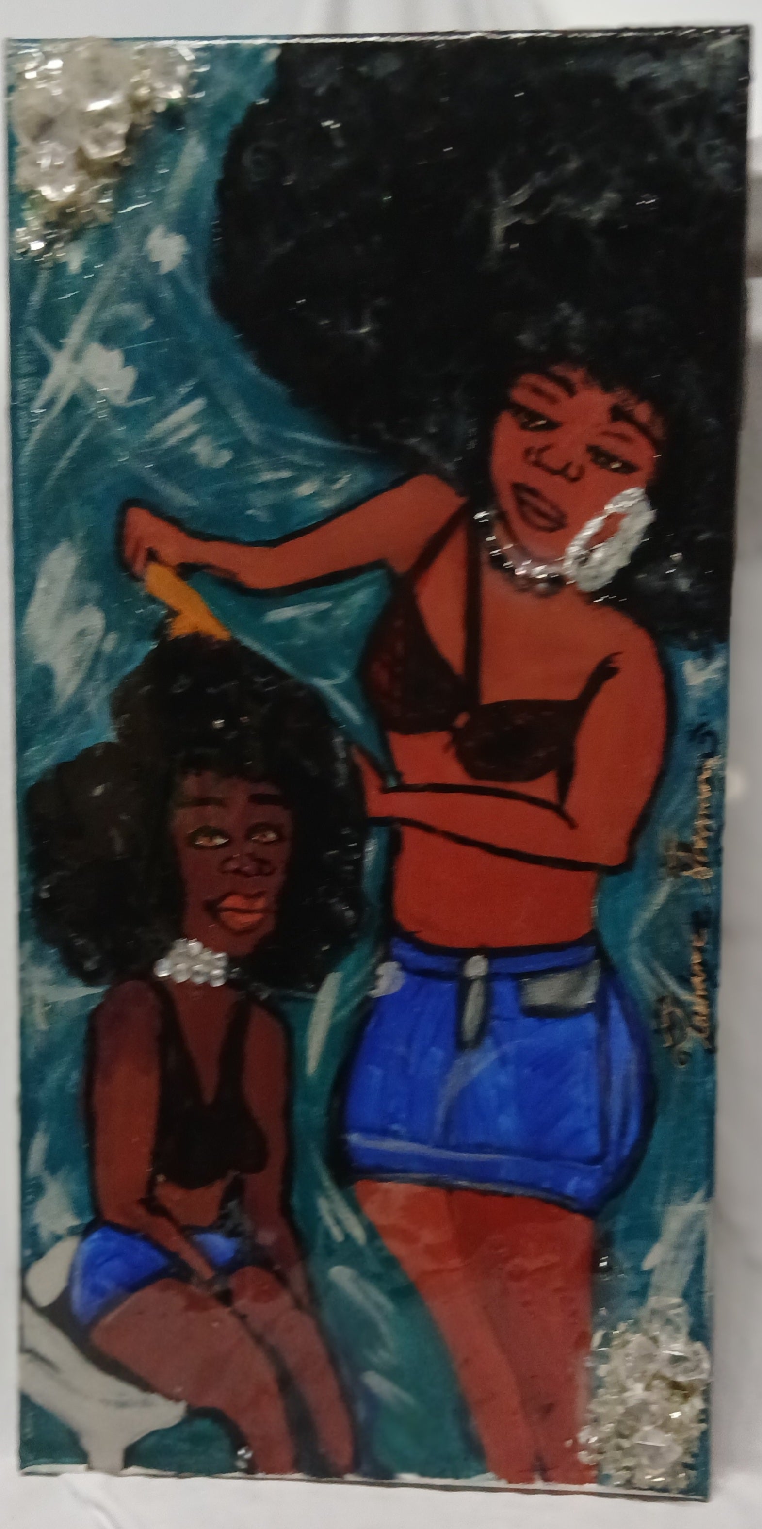 Sisterly love.24x12